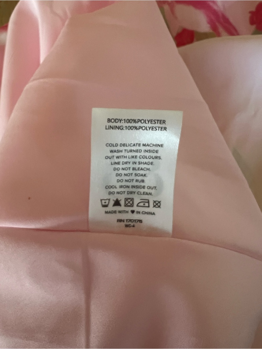 Beginning Boutique Pink Floral Satin Maxi Skirt - Picture 12 of 12